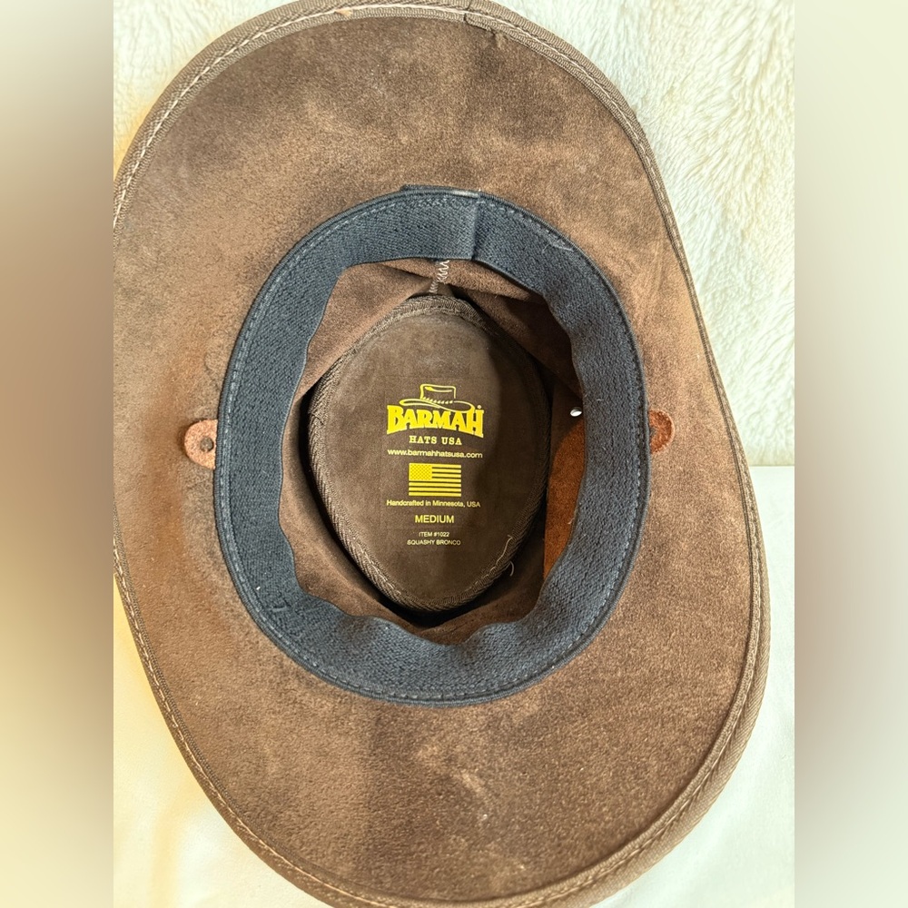 Barmah Hats Squashy Bronco Hat - 1022 - Picture 5 of 6